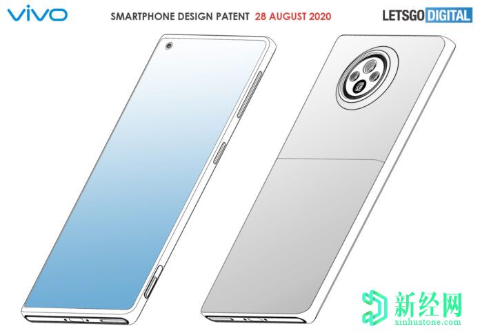Vivo獲得具有潛望鏡攝像頭和雙音色背板的智能手機設(shè)計專利