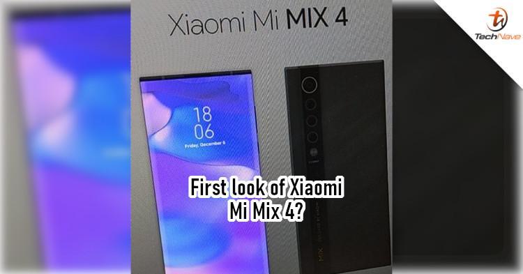 小米Mix4可能會在2021年推出帶有顯示屏的攝像頭