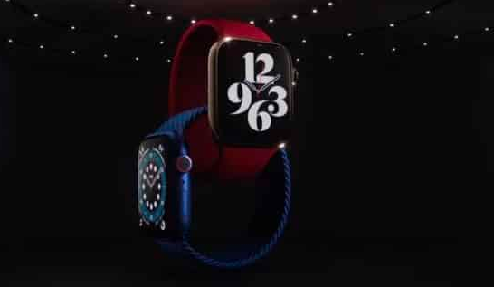 Apple Watch Series 6有新的顏色和功能