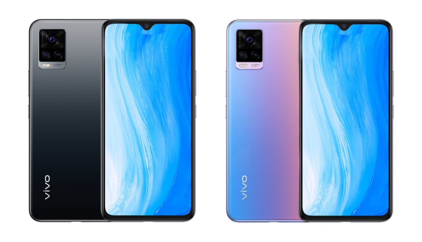 ViVO V20和ViVO V20 SE官方渲染出現(xiàn)在官方公告之前