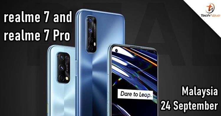 Realme 7和7 Pro將于2020年9月24日登陸馬來西亞