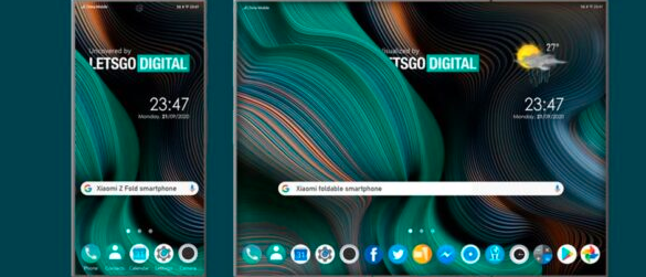 小米可能會(huì)推出具有分屏功能的可折疊手機(jī)