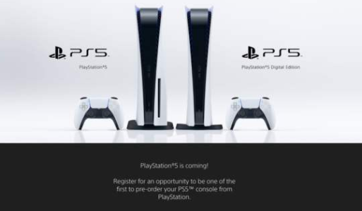 索尼為PlayStation 5的預(yù)訂道歉