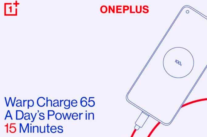 OnePlus 8T支持快速充電功能