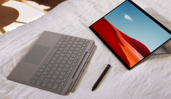 微軟Surface Pro X使用了更快的處理器