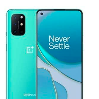 OnePlus 8T照片顯示不同的顏色選項(xiàng)