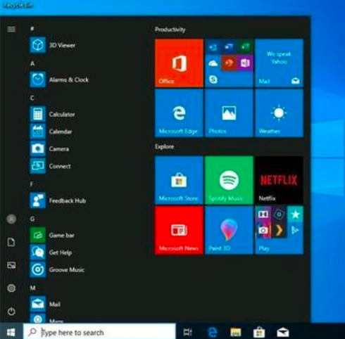 微軟Windows 10更新：查看新的“開(kāi)始”菜單的外觀