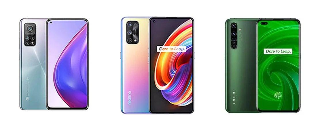 小米Mi 10T Pro與Realme X7 Pro和Realme X50 Pro:規(guī)格比較