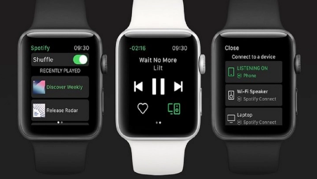 Spotify增加對Apple Watch的流媒體支持