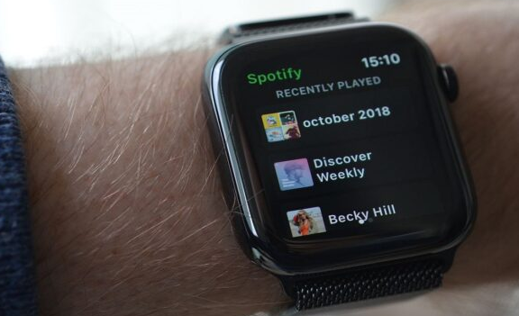 Spotify增加對Apple Watch的流媒體支持