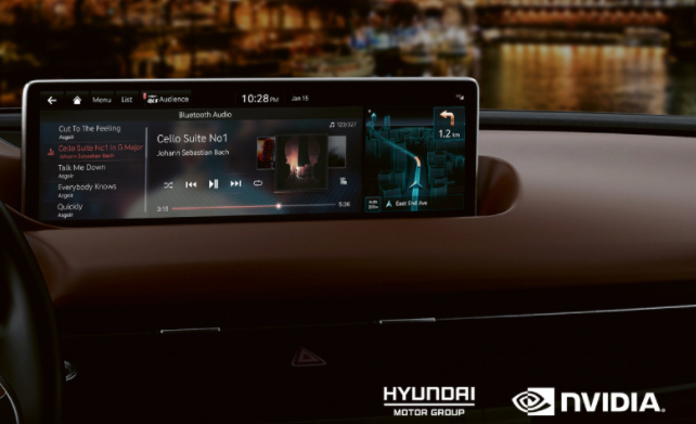 現(xiàn)代汽車集團(tuán)未來的車型將使用NVIDIA Drive信息娛樂系統(tǒng)