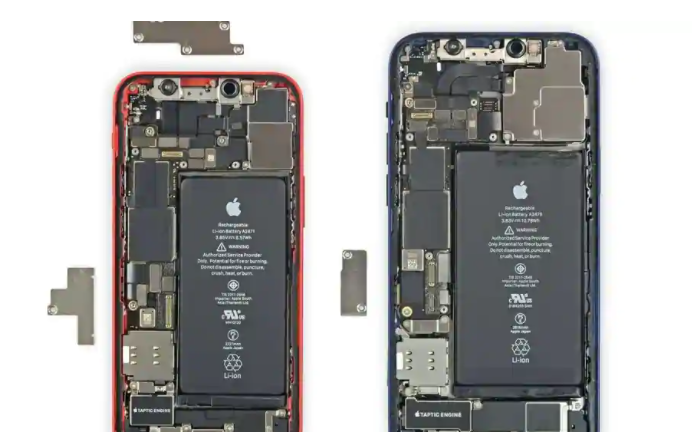 iPhone 12 Mini被iFixit拆解，表明蘋果如何在其中安裝組件