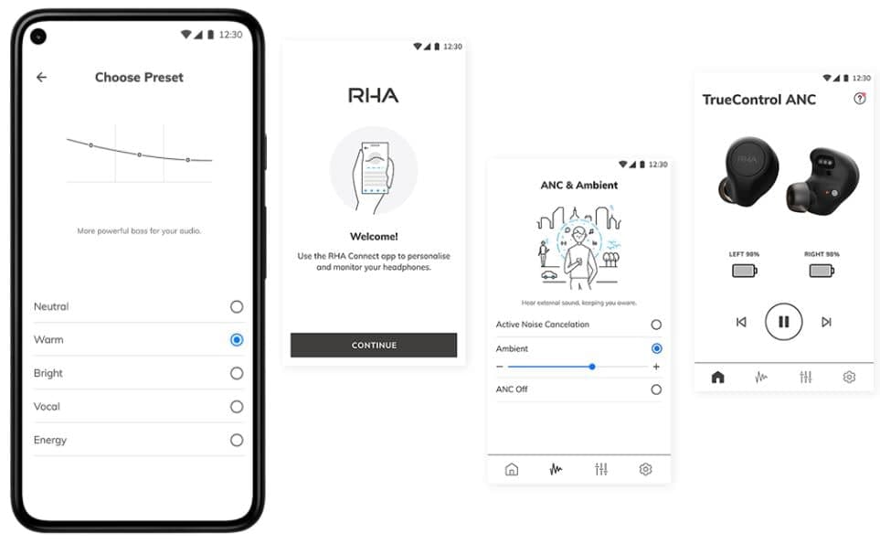 RHA TrueControl ANC真正的無線耳塞具有高級功能