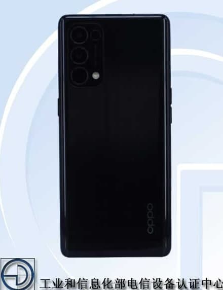 TENAA上的OPPO Reno5 Pro圖像和更多規(guī)格