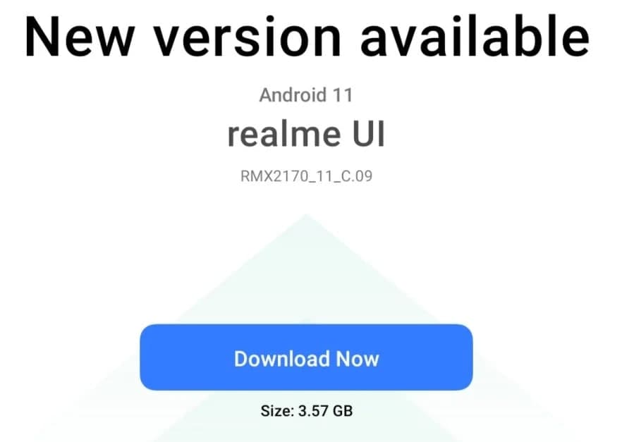 Realme 7 Pro Android 11 Early Access更新開始推出