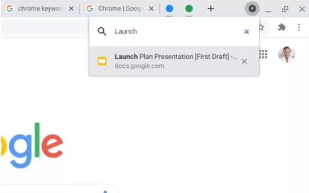 谷歌Chrome OS 87的標簽搜索創(chuàng)新功能