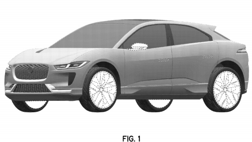 2022捷豹I-Pace專利圖紙暗示有小幅更新