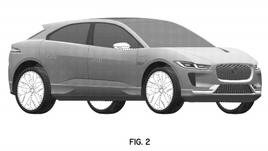 2022捷豹I-Pace專利圖紙暗示有小幅更新