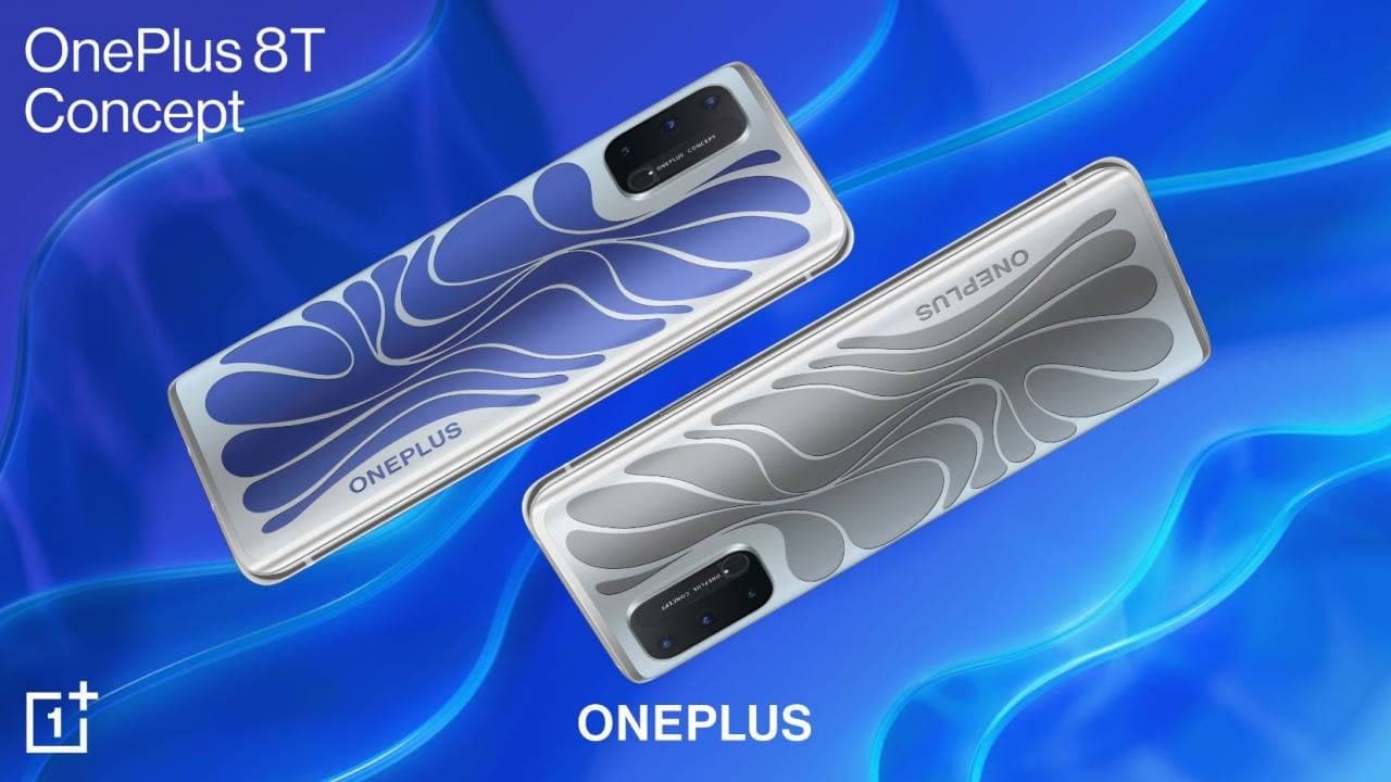 OnePlus 8T Concept帶有醒目的變色玻璃