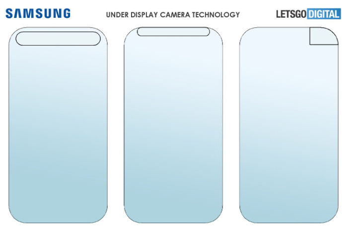 三星申請了顯示屏下攝像頭技術(shù)的專利