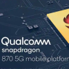 高通發(fā)布了Snapdragon 870 5G芯片組