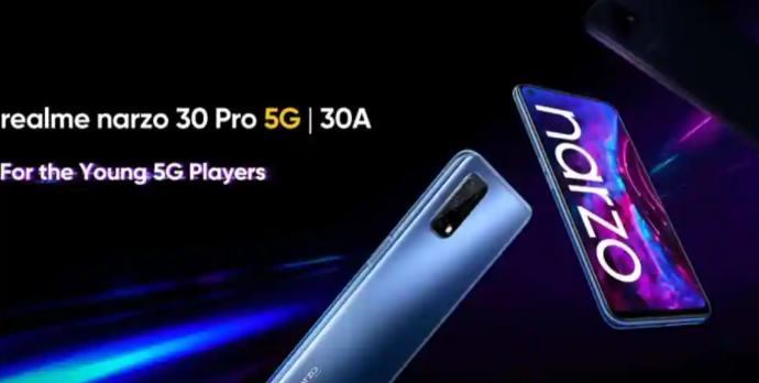 Realme Narzo 30系列將采用Narzo 30 Pro 5G和Narzo 30A