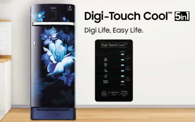 三星宣布了一系列新的Digi-Touch Cool 5in1單門冰箱