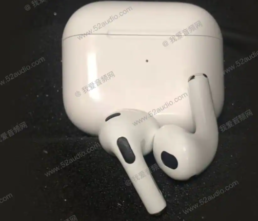 這是Apple AirPods 3的外觀