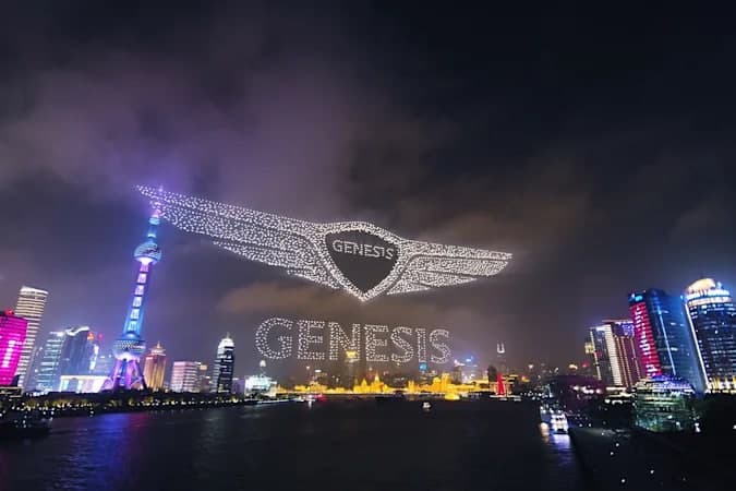 創(chuàng)世紀（Genesis）打破了世界上最無人機的世界紀錄