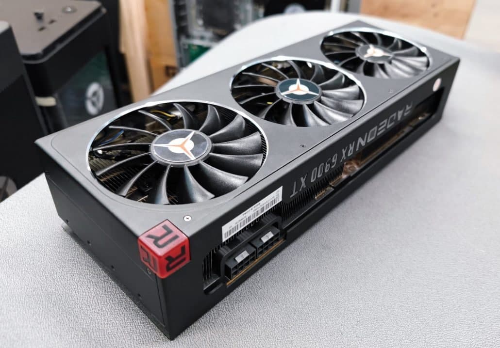 聯(lián)想的Radeon RX 6900 XT軍團(tuán)是三插槽龐然大物＆真正的AMD BFGPU