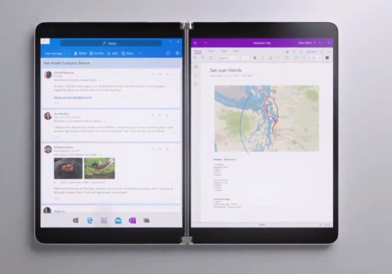 微軟Surface Neo是一款雙屏設(shè)備