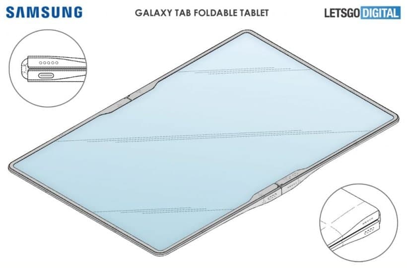 Galaxy Z Fold Tab可能成為明年三星的三折平板電腦