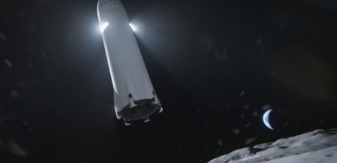 美國宇航局將使用SpaceX無人駕駛飛機飛往月球