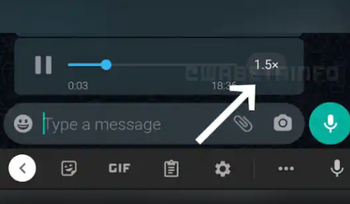 適用于Android Beta的WhatsApp更新帶來(lái)語(yǔ)音消息播放速度控制