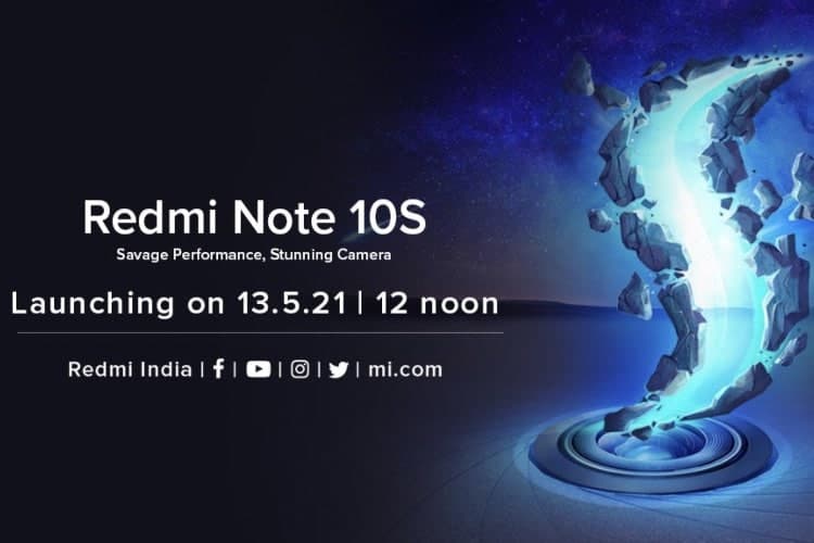 Redmi Note 10S印度計劃于5月13日發(fā)布