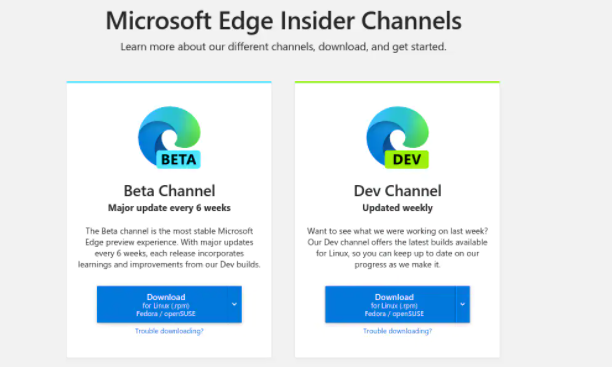 Microsoft Edge瀏覽器現已在Linux計算機上進行Beta測試