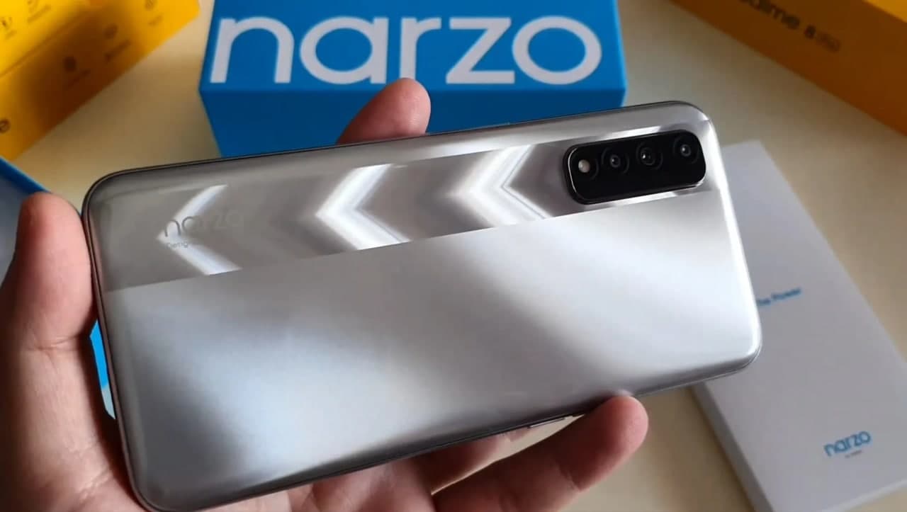 Realme Narzo 30將于5月18日發(fā)布，完整的規(guī)格和實時圖像顯示在拆箱視頻中