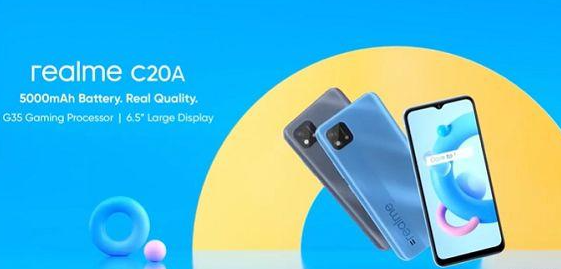 Realme C20A具有入門級(jí)功能