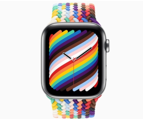 蘋果推出了新的Apple Watch Pride Edition表帶和動感表盤