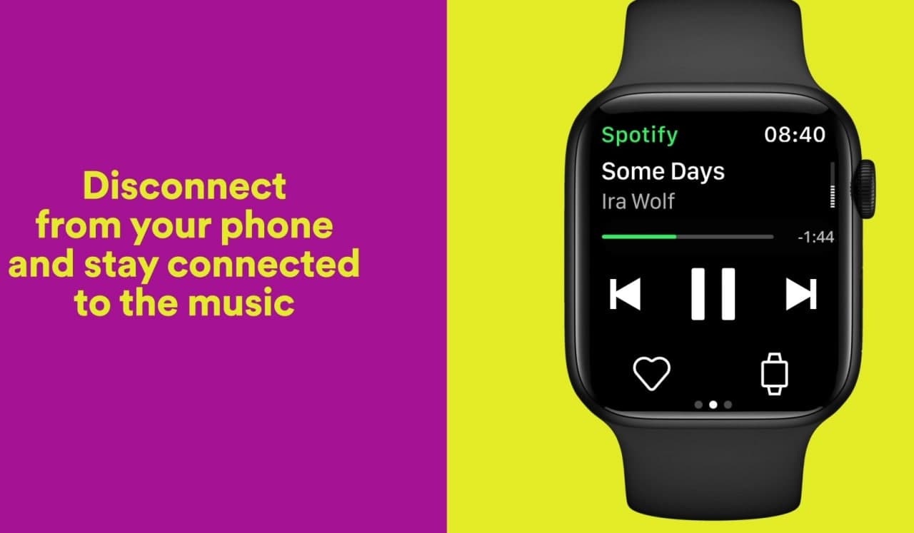 Apple  Watch終于拿到了Spotify音樂下載