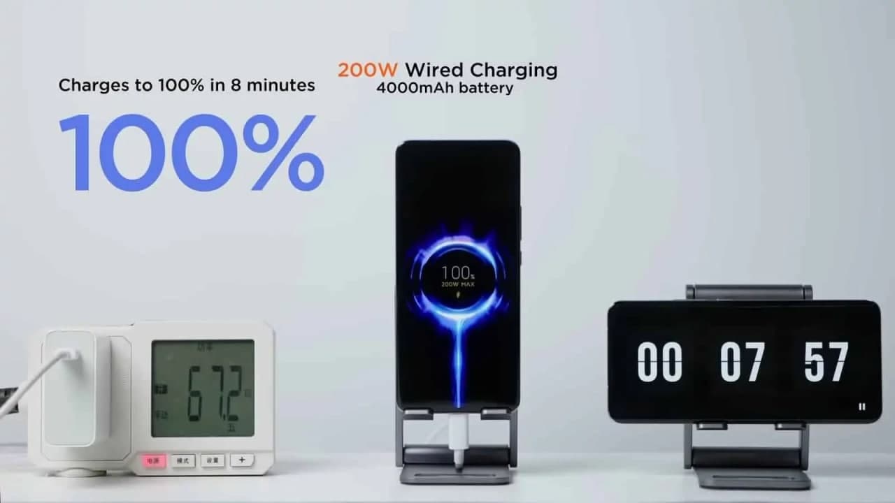 小米的200W充電對(duì)電池健康不利