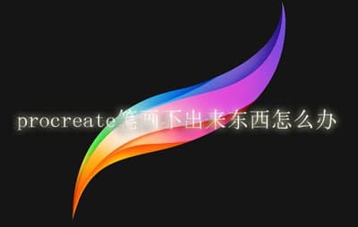 procreate筆畫(huà)不出來(lái)東西怎么辦