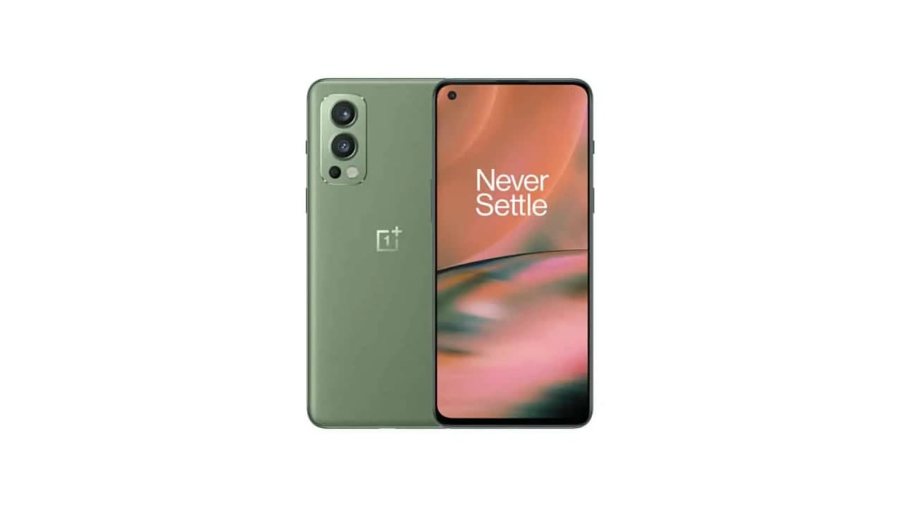 三種新顏色的 OnePlus Nord 2 5G 表面