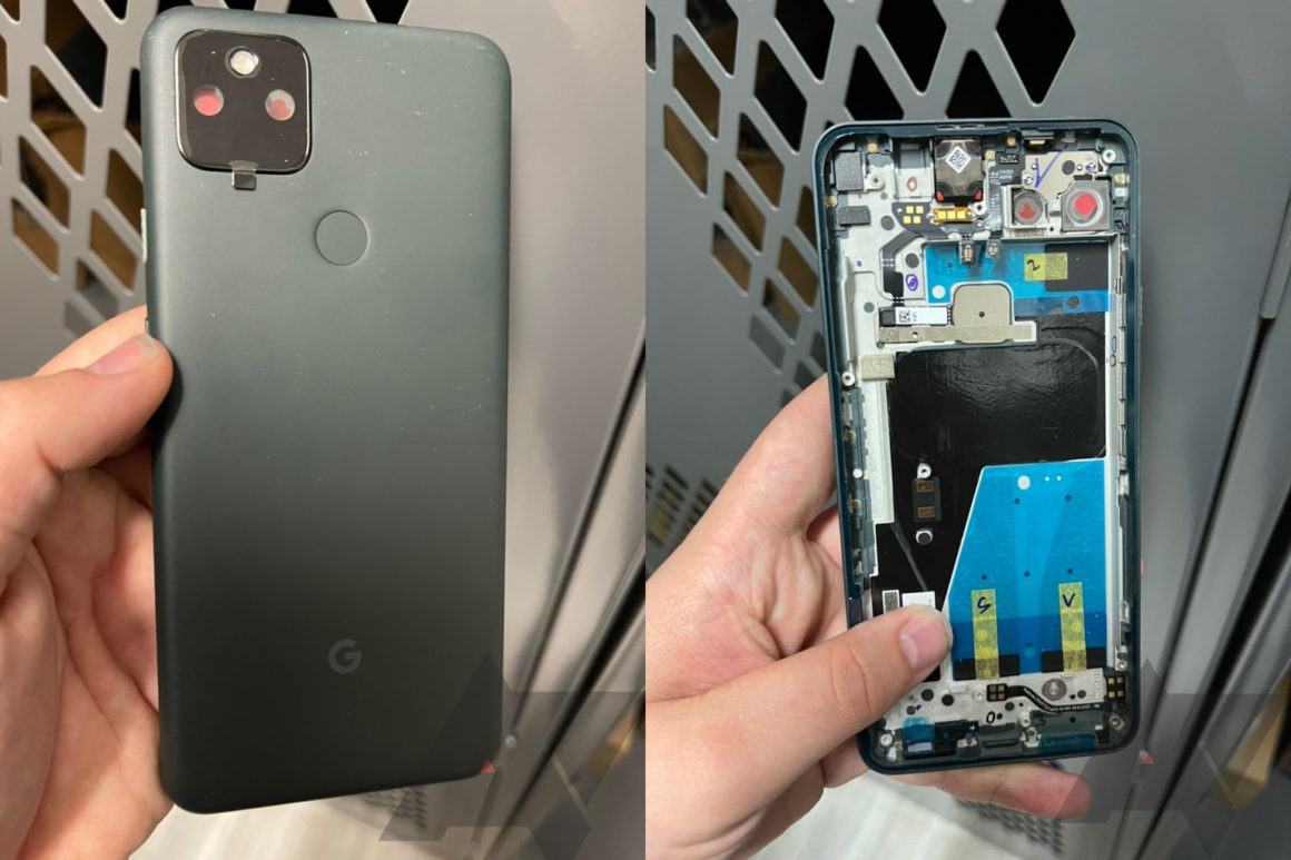 新泄露的 Pixel 5a 圖像顯示比 Pixel 4a 更大的電池