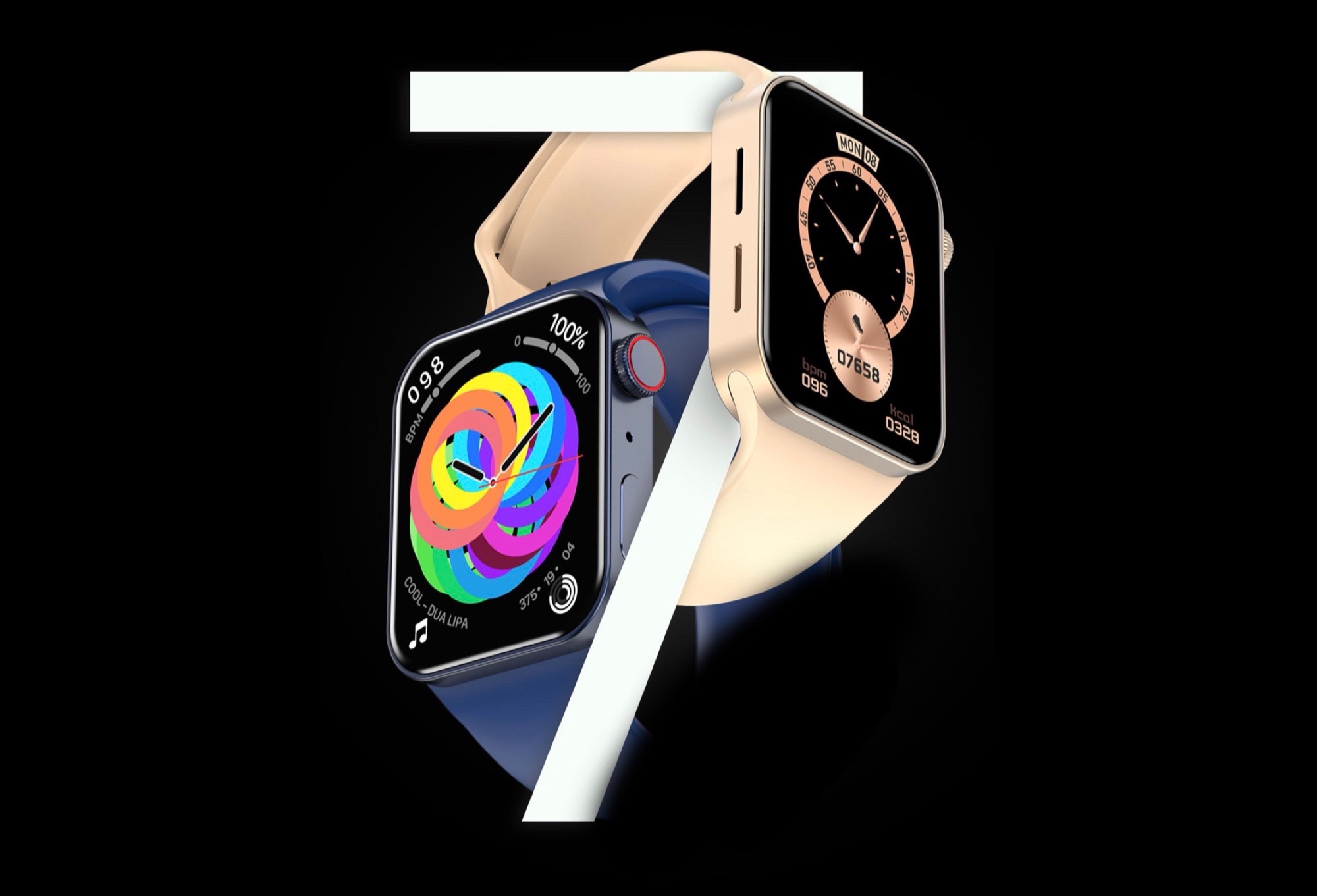 Apple Watch Series 7 是“設(shè)計的重大變化”，將于 9 月下旬發(fā)貨