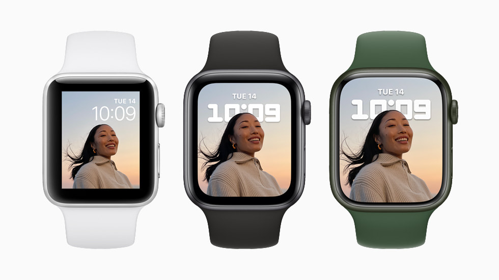 全新 Apple Watch Series 7 擁有更精致的設(shè)計(jì)