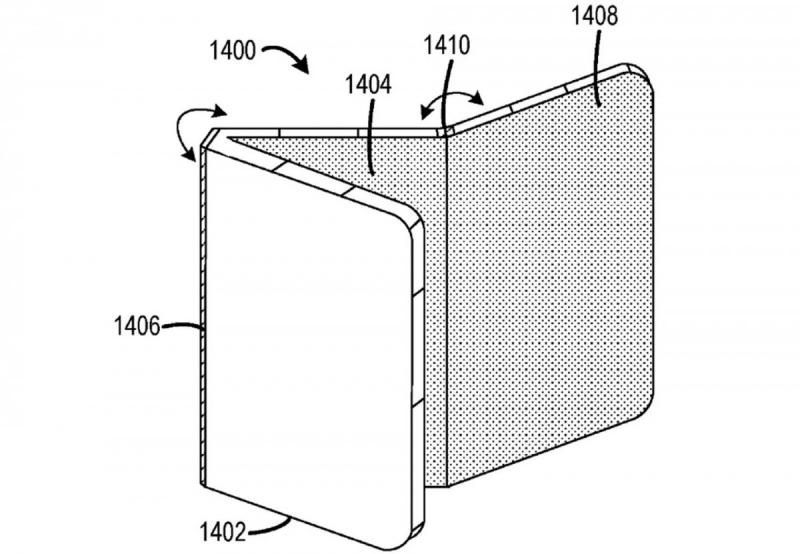 微軟新專利揭示了具有三屏設計的 Surface 設備